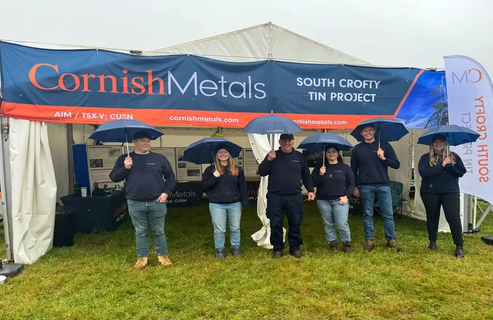 Cornish Metals Secures £28.75 Million from UK National Wealth Fund to Revive South Crofty Tin Mine  