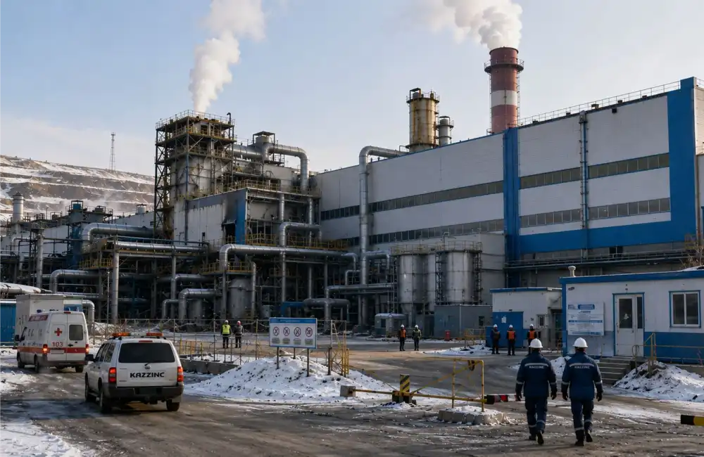 Deadly Explosion Strikes Glencore-Owned Kazzinc Zinc Plant in Kazakhstan